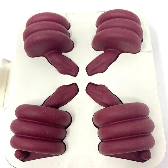 Halloween Snakes Silicone Ice Cube Tray Red - Threshold™Snake Ice Mold - Picture 7 of 8